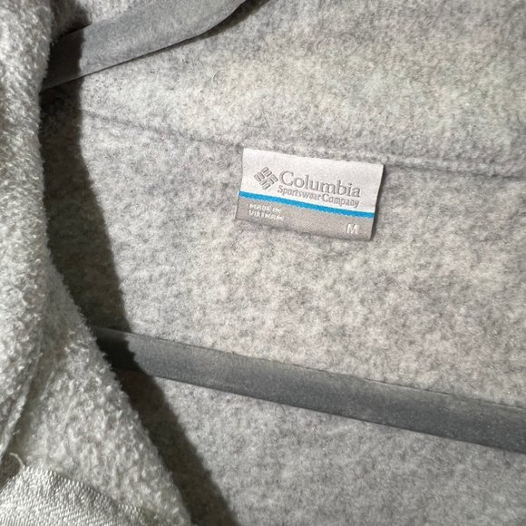 COPY - Columbia Sportswear Sawyer Rapids 2.0 Fleece Jacket Full Zip Up Gray Med… - Picture 9 of 11
